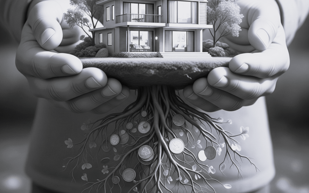 L’image illustre puissamment le cœur de l’expertise de DB France Invest, société de conseil en gestion et financement fondée en 2020. On y voit une maison moderne soigneusement tenue entre des mains, symbolisant la sécurisation du patrimoine immobilier, tandis que des racines profondes, enrichies de pièces de monnaie, suggèrent la croissance financière, la création de valeur et la monétisation d’actifs. Ce visuel traduit parfaitement l’approche innovante de DB France Invest : transformer les biens, qu’ils soient immobiliers, financiers ou numériques tels que le bitcoin, en leviers puissants de financement. DB France Invest se positionne comme un acteur clé dans la monétisation d’actifs, le montage de financements immobiliers, le financement d’entreprises, la levée de fonds et la valorisation de métaux précieux et d'instruments financiers. Grâce à un réseau international de partenaires, l'entreprise crée des écosystèmes financiers personnalisés, sûrs et orientés résultats, permettant à ses clients – particuliers et sociétés – de dynamiser leur trésorerie ou leurs projets de développement. La philosophie centrée sur le client, axée sur la simplification de la vie financière, combinée à une maîtrise pointue des mécanismes de financements alternatifs, fait de DB France Invest un partenaire de référence dans l’univers de l’investissement et de la monétisation patrimoniale. **Mots-clés SEO** : financement immobilier, monétisation d’actifs, levée de fonds entreprise, conseil financier France, bitcoin financement, DB France Invest, monétisation or, financement entreprise innovante.