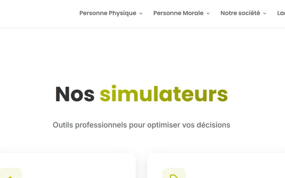 Simulateurs financement : outils experts pour entreprises