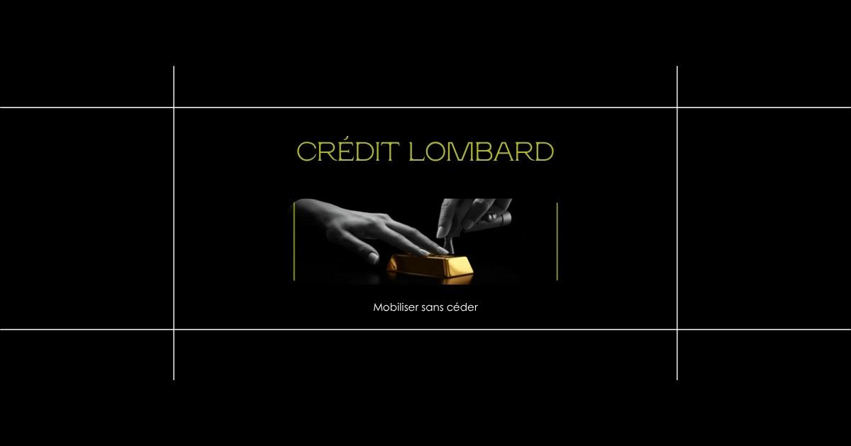 Mains contrôlant un actif tangible et un mécanisme de levier, métaphore du crédit lombard mobiliser sans céder