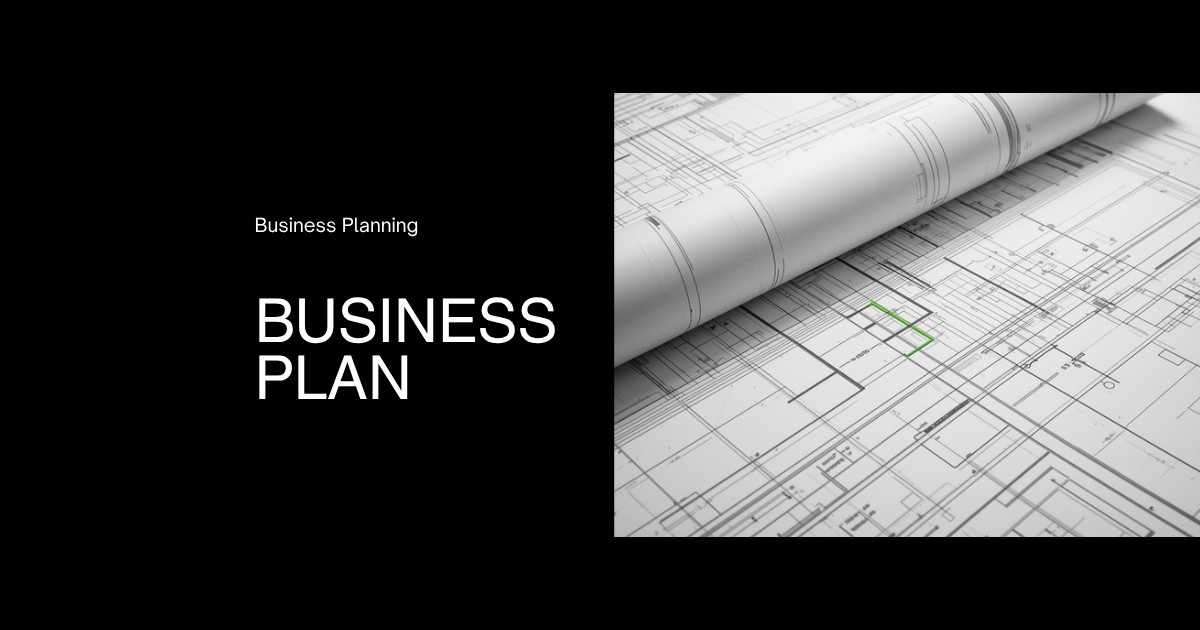 Plans architecturaux et structure méthodique avec ligne lime, business plan d'entreprise fondation du financement