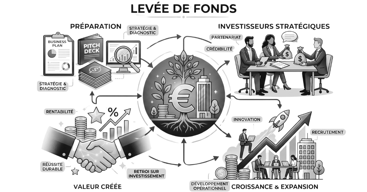Financement innovation start-ups : matrice des 5 sources de capital pour fondateurs ambitieux