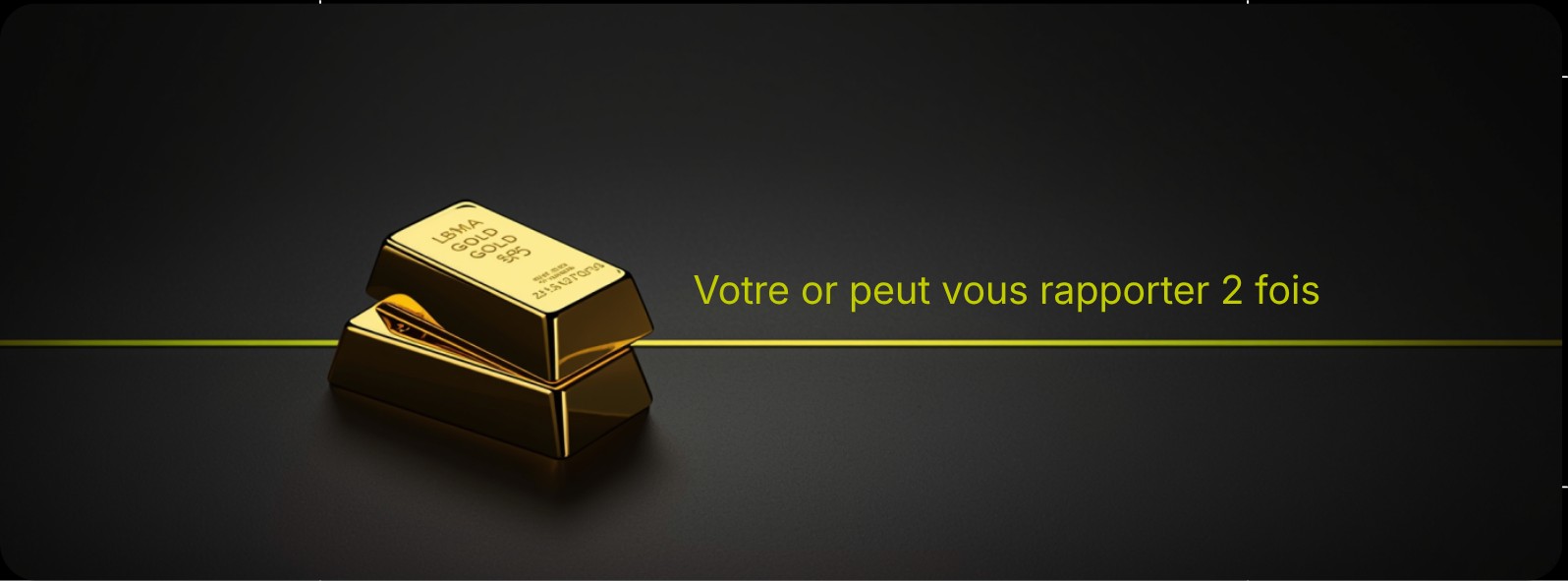 Lingot d'or physique en chambre forte — stratégie de crédit Lombard or pour patrimoine HNW