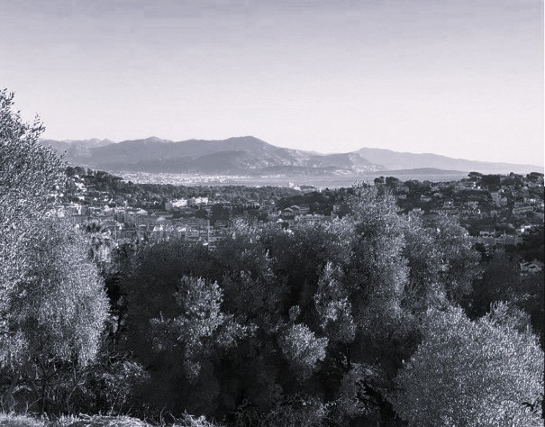 Vallauris village de la région PACA en bord de mer