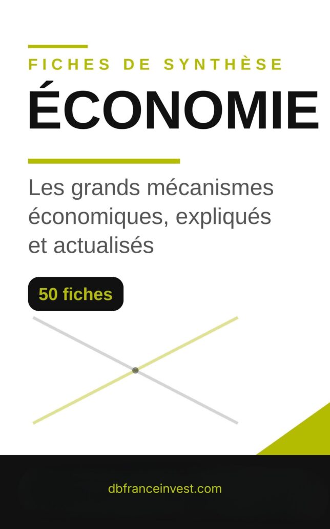 Couverture du livre « Économie – Fiches de synthèse » de Stéphane Delcloque