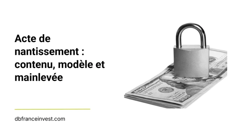 Cadenas en acier fermé, posé sur une liasse de billets de banque, illustrant l'écrit qui constitue la garantie