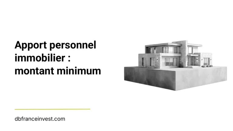 Maquette de maison en noir et blanc, illustrant apport personnel immobilier : montant minimum