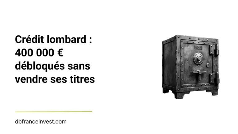 Coffre-fort ancien en noir et blanc, illustrant la monétisation d'un portefeuille de titres