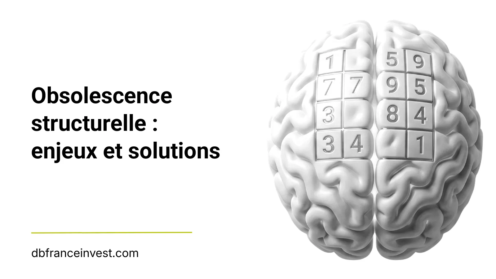 Obsolescence structurelle : enjeux et solutions