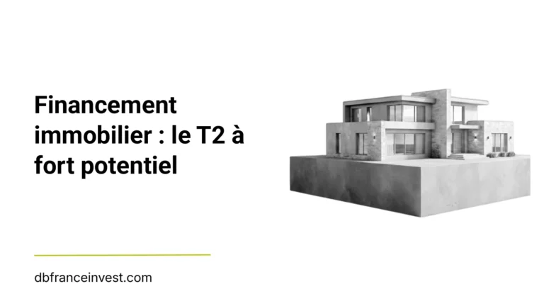 Maquette d'une maison contemporaine en noir et blanc, illustrant l'investissement dans un T2