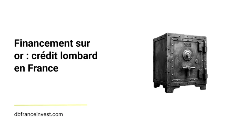 Coffre-fort ancien en noir et blanc, illustrant financement sur or : crédit lombard en France