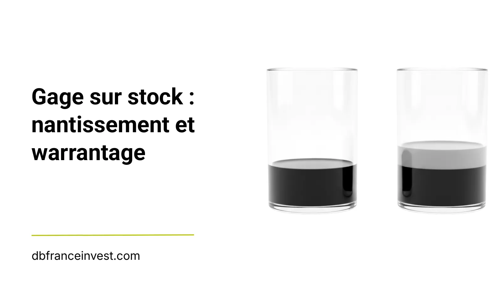 Financer votre stock