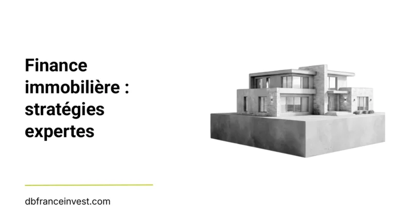 Maquette d'une maison contemporaine en noir et blanc, illustrant finance immobilière : stratégies expertes