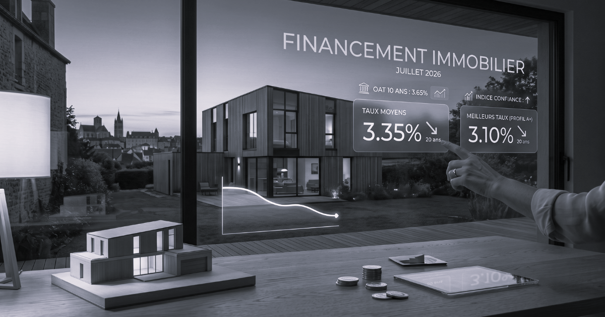 Taux crédit immobilier : l&rsquo;analyse de juillet 2026