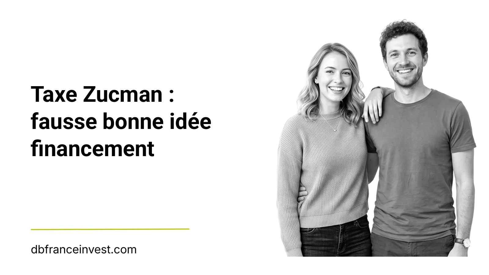 Taxe Zucman : fausse bonne idée financement
