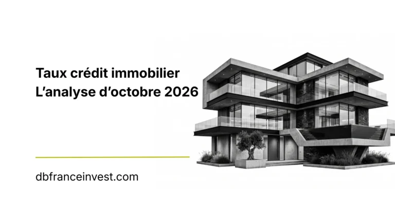Taux crédit immobilier en octobre 2026 : barèmes sur 15, 20 et 25 ans
